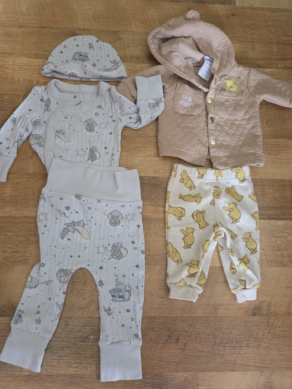 Disney Baby Dumbo & Winnie The Pooh Sets - 5 Pieces